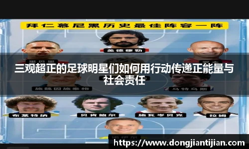 三观超正的足球明星们如何用行动传递正能量与社会责任